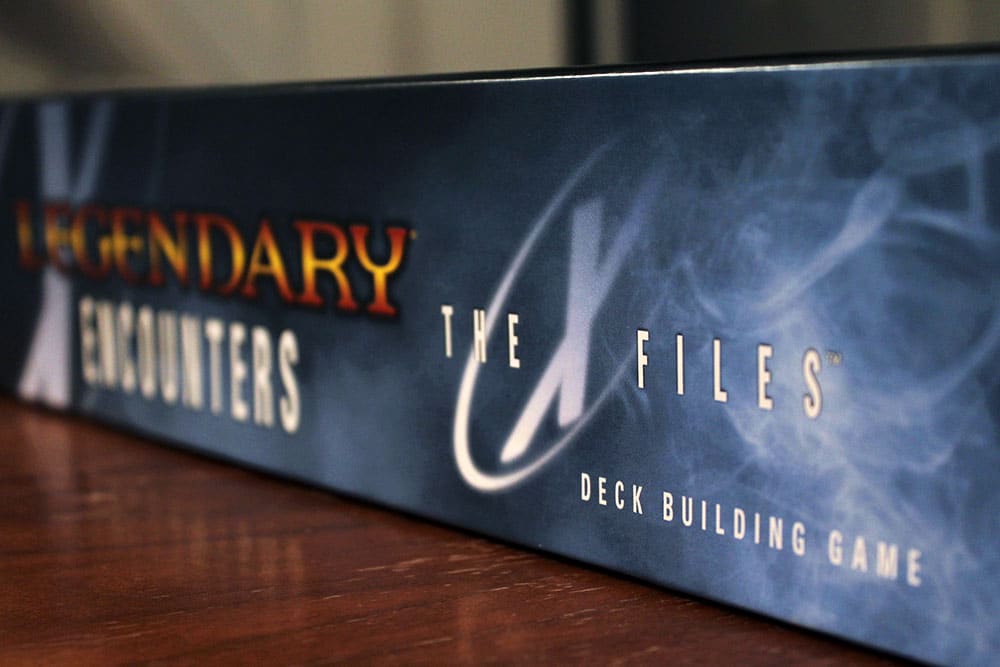 ボードゲーム「Legendary Encounters: The X-Files」の箱側面