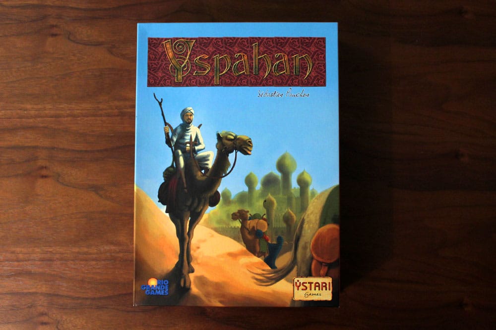 ボードゲーム「Yspahan」の箱表面